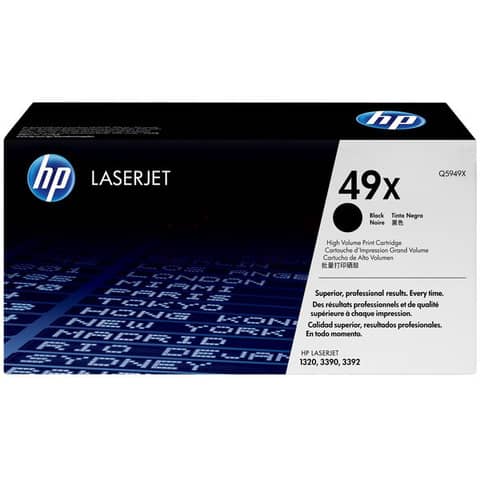 Toner alta capacità smart 49X HP nero  Q5949X
